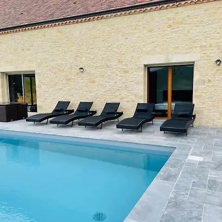 Villa Villa* Piscine* Vue Sur Chateau De Beynac *