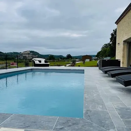 Villa* Piscine* Vue Sur Chateau De Beynac